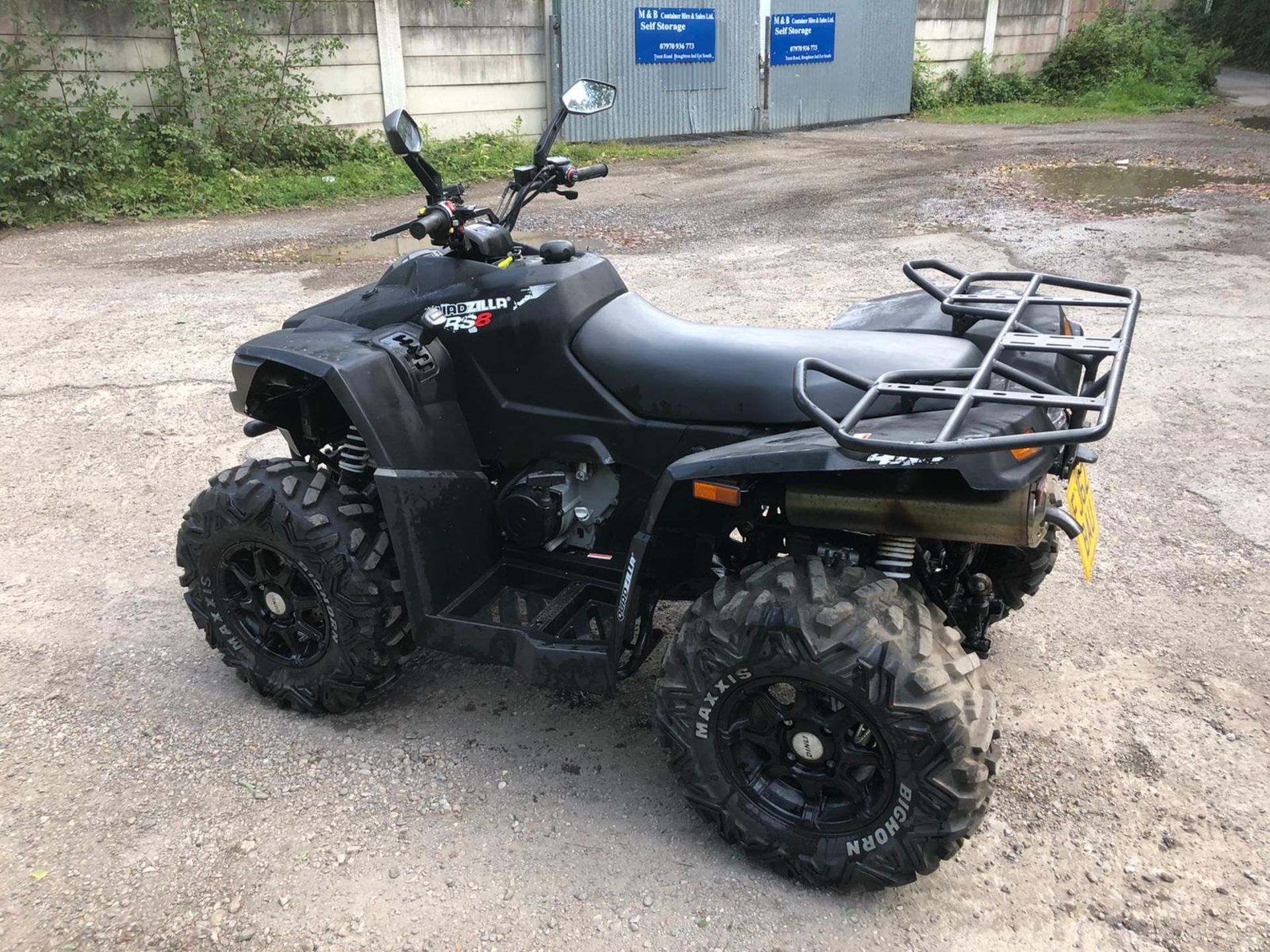 GREAT CONDITION QUADZILLA RS8 750CC BLACK QUADBIKE - ROAD REGISTERED, YEAR 2012, FRONT WINCH - Image 4 of 12