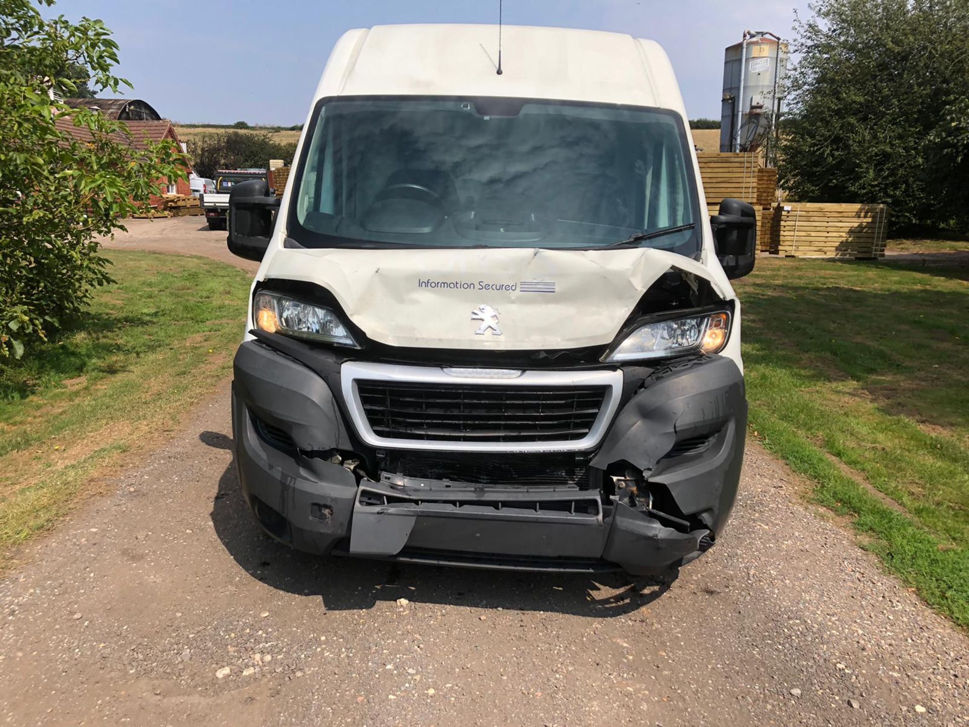 2014/64 REG PEUGEOT BOXER HDI 335 L3H2 PROFESSIONAL 2.2 DIESEL PANEL VAN, SHOWING 3 FORMER KEEPERS - Image 2 of 10