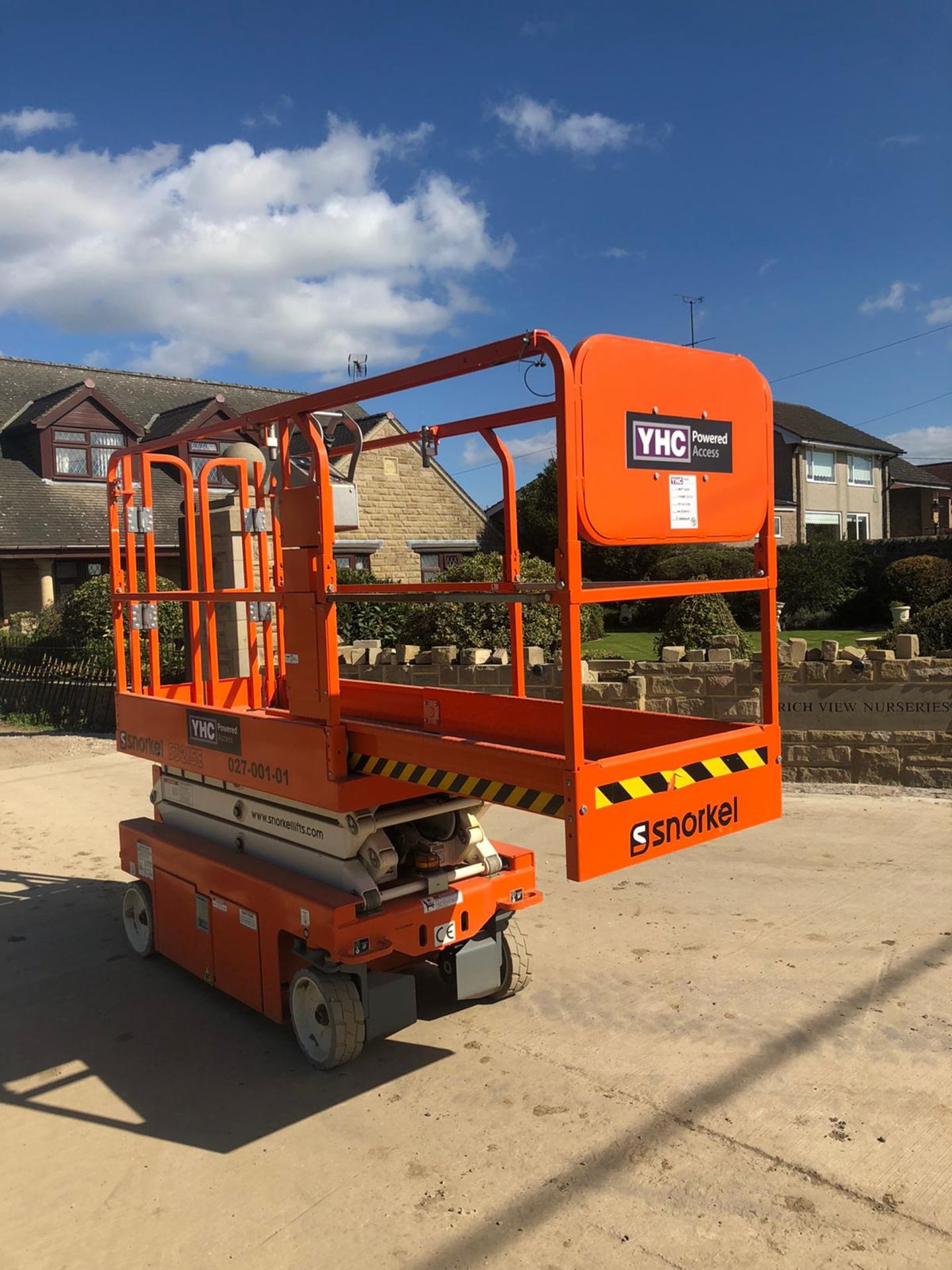 2018 SNORKEL S3215E SCISSOR LIFT, RUNS, DRIVES AND LIFTS *PLUS VAT* - Image 3 of 5