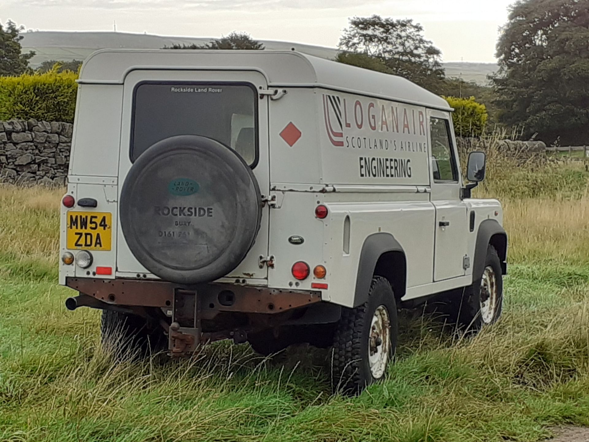 64K MILES! 2005/54 REG LAND ROVER DEFENDER 110 TD5 2.5 DIESEL 4X4 UTILITY, SHOWING 1 FORMER KEEPER - Image 4 of 6