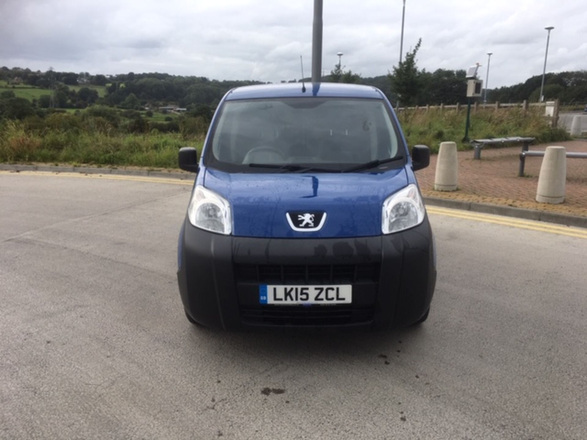 2015/15 REG PEUGEOT BIPPER S HDI 1.25 DIESEL BLUE PANEL VAN, SHOWING 1 FORMER KEEPER *NO VAT* - Image 2 of 12