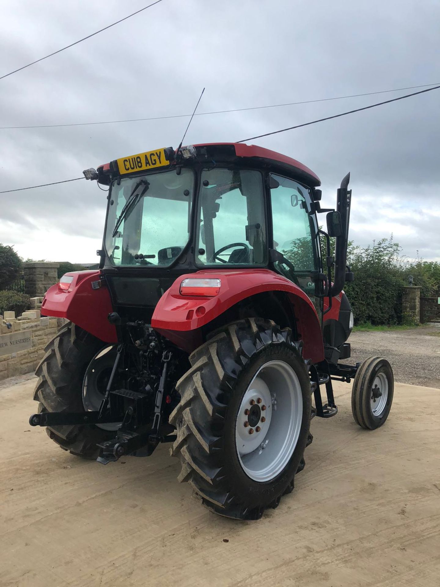 2018 CASE FARM IH 55C TRACTOR 2WD, RUNS AND DRIVES, EX DEMO CONDITION, CLEAN MACHINE *PLUS VAT* - Image 4 of 5