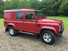 2013/63 REG LAND ROVER DEFENDER 110 TD XS UTILITY WAGON 2.2 DIESEL 125HP, SHOWING 2 FORMER KEEPERS