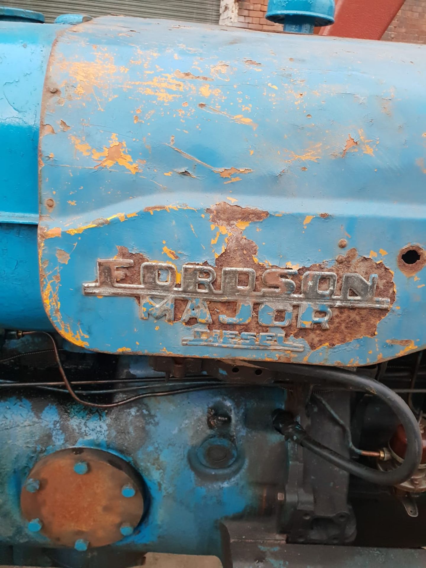 FORDSON MAJOR DIESEL TRACTOR GOOD WORKING ORDER, EVERYTHING WORKING FINE *NO VAT* - Image 6 of 7