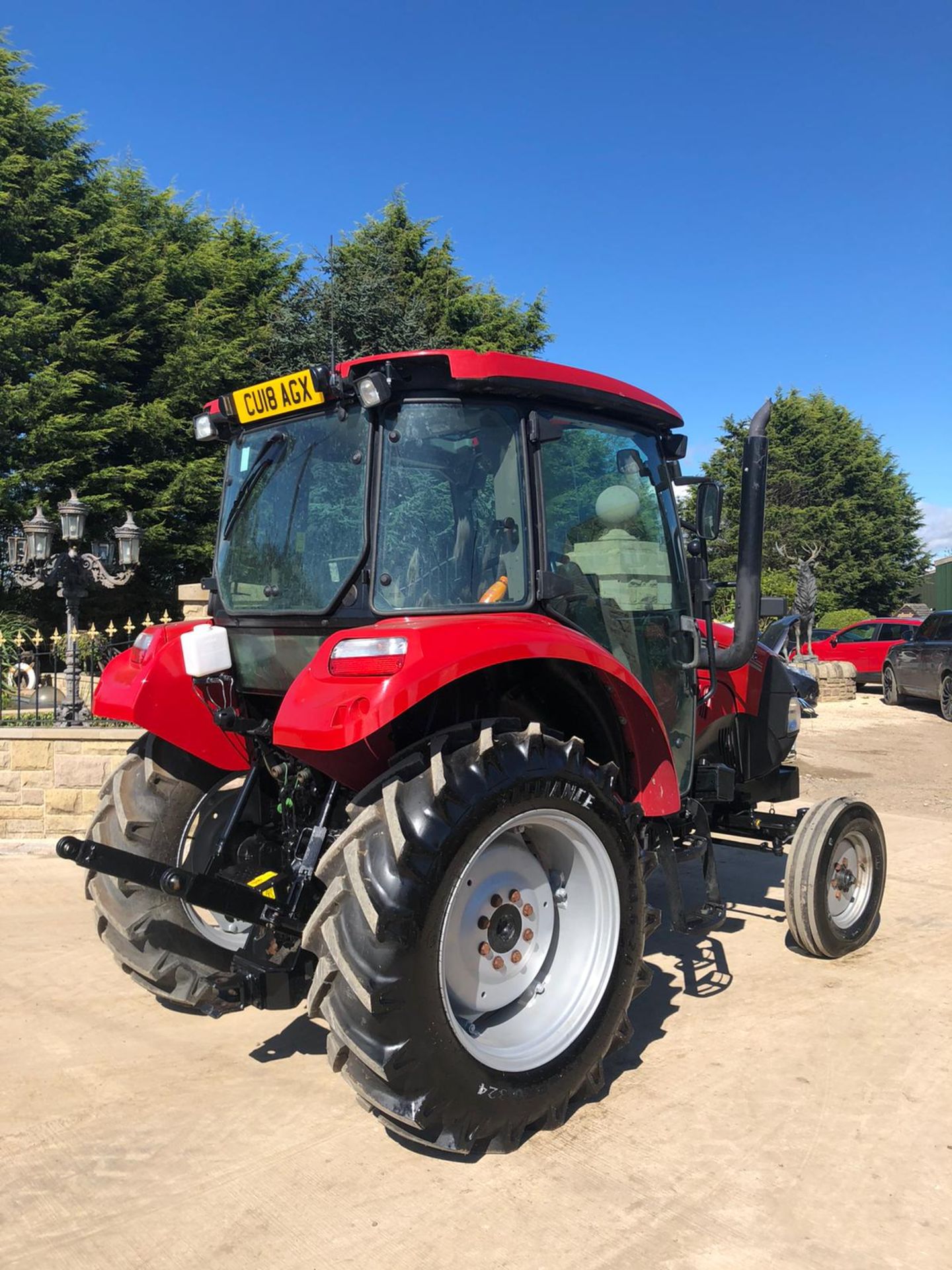 2018 CASE FARM IH 55C TRACTOR 2WD, RUNS AND DRIVES, EX DEMO CONDITION, CLEAN MACHINE *PLUS VAT* - Image 3 of 5