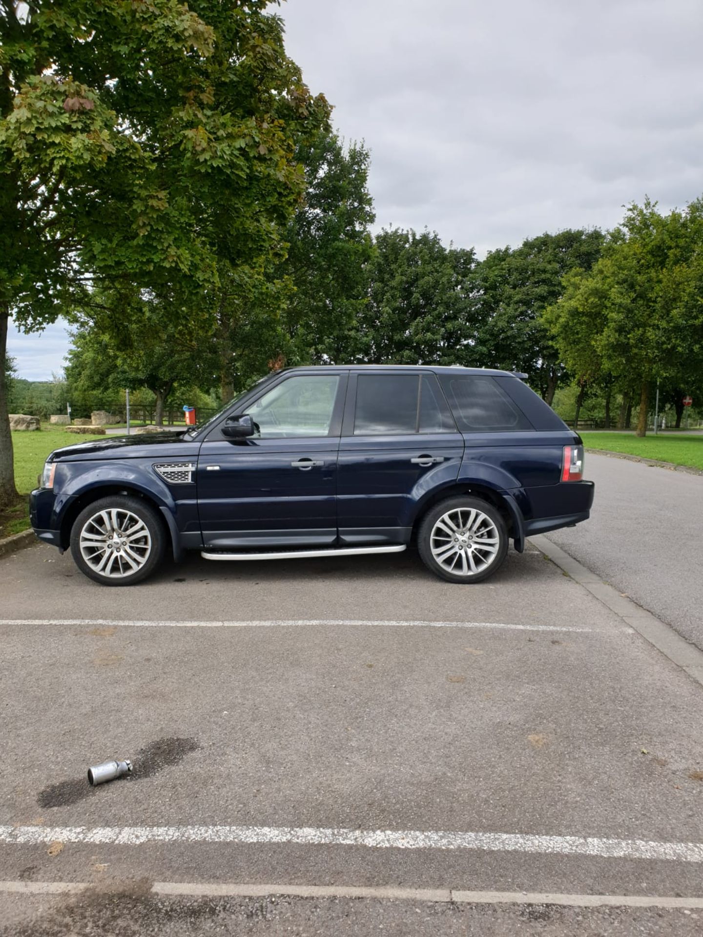 2009/59 REG LAND ROVER RANGE ROVER SPORT HSE TDV6 3.0 DIESEL BLUE AUTOMATIC *NO VAT* - Image 2 of 16