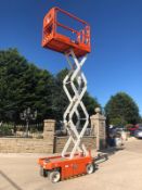 2018 SNORKEL S3215E SCISSOR LIFT, RUNS, DRIVES AND LIFTS *PLUS VAT*