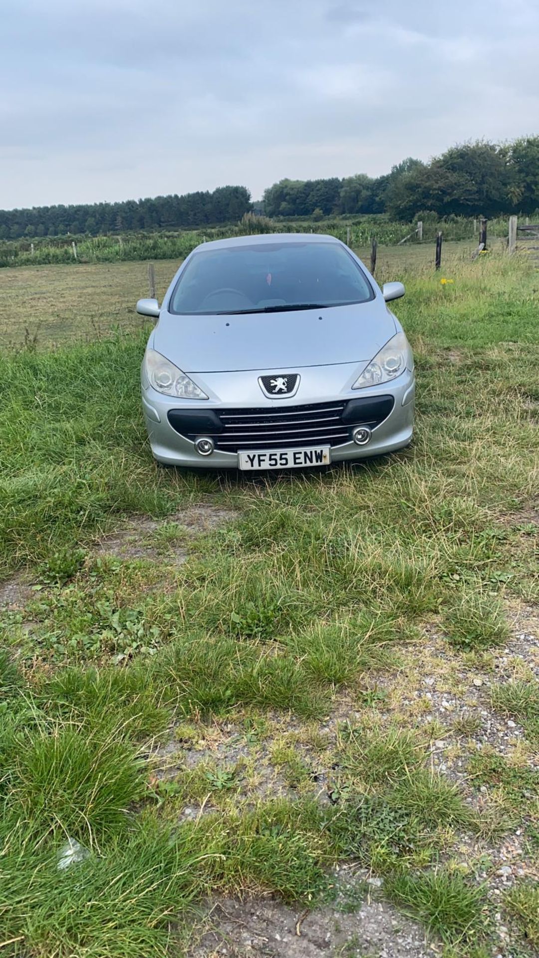 2005/55 REG PEUGEOT 307 CC S 2.0 PETROL CABRIOLET SILVER, SHOWING 4 FORMER KEEPERS *NO VAT* - Image 3 of 11