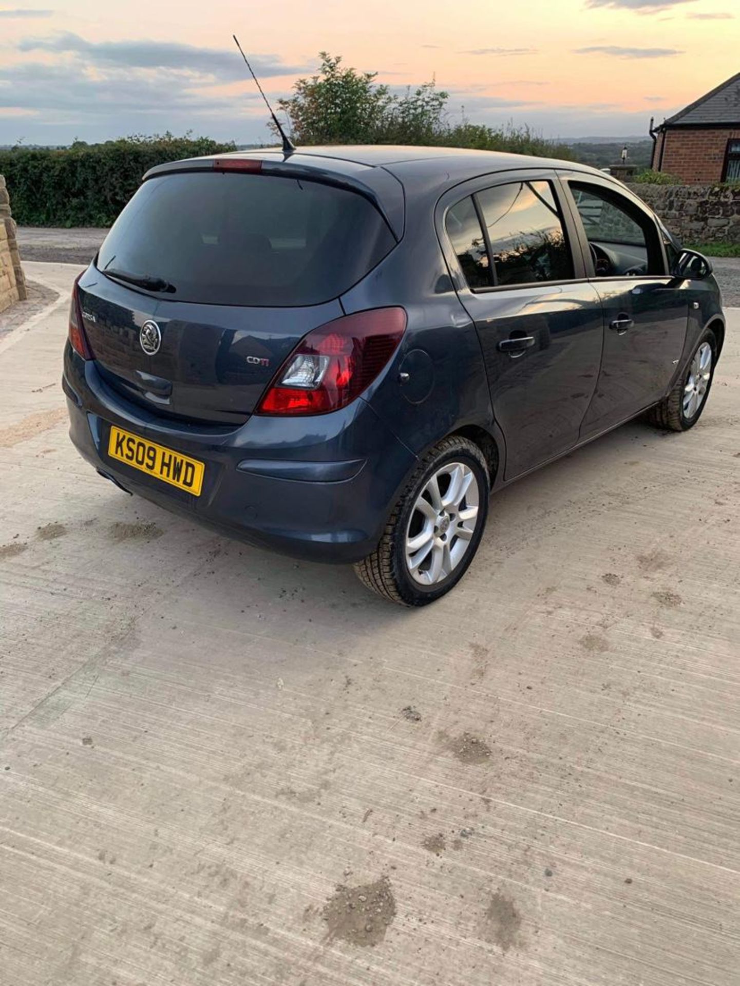 2009/09 REG VAUXHALL CORSA SXI CDTI AIR CONDITIONING BLUE 1.25 DIESEL 5 DOOR HATCHBACK *NO VAT* - Image 4 of 7