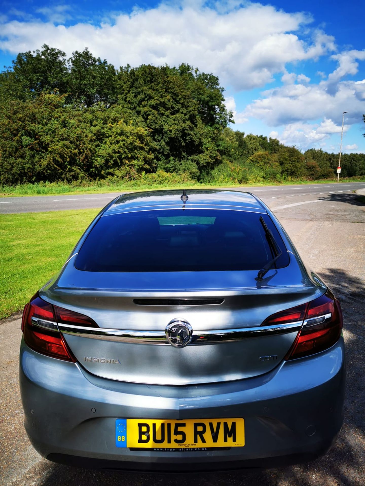 2015/15 REG VAUXHALL INSIGNIA ELITE NAV CDTI AUTO 2.0 DIESEL SILVER 5DR HATCHBACK *NO VAT* - Image 6 of 25