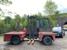 JUMBO SPREADER JU3,500 SIDE LOADER FORKLIFT, YEAR 2002, SHOWING 227 HOURS *PLUS VAT*