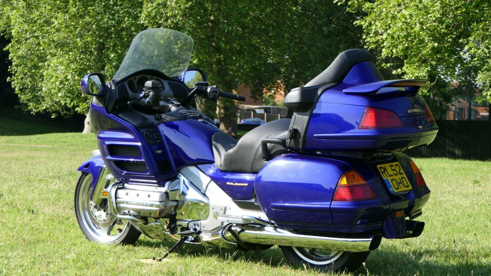 HONDA GL1800 GOLDWING ABS 2003 MOTORCYCLE 51K MILES - EXTRAS, MOT, LOW MILES, FSH, GREAT CONDITION - Image 7 of 12