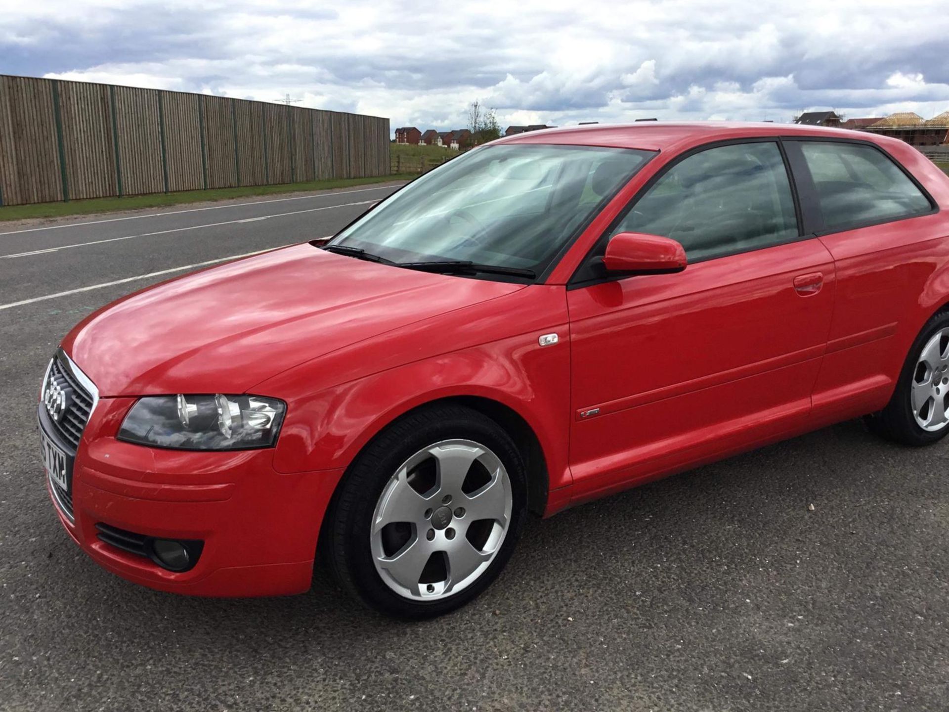 2005/55 REG AUDI A3 SPORT TDI 2.0 DIESEL RED 3 DOOR HATCHBACK, SHOWING 6 FORMER KEEPERS *NO VAT* - Image 3 of 8