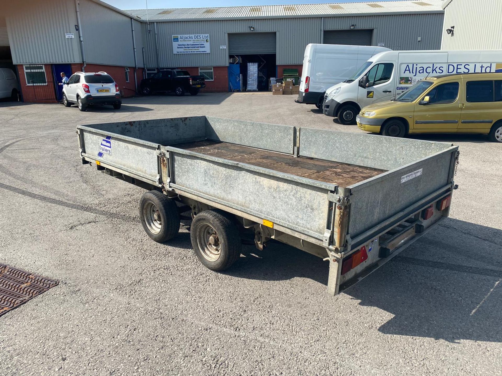 IFOR WILLIAMS LM126 TWIN AXLE TOW-ABLE TRAILER *NO VAT* - Image 2 of 10