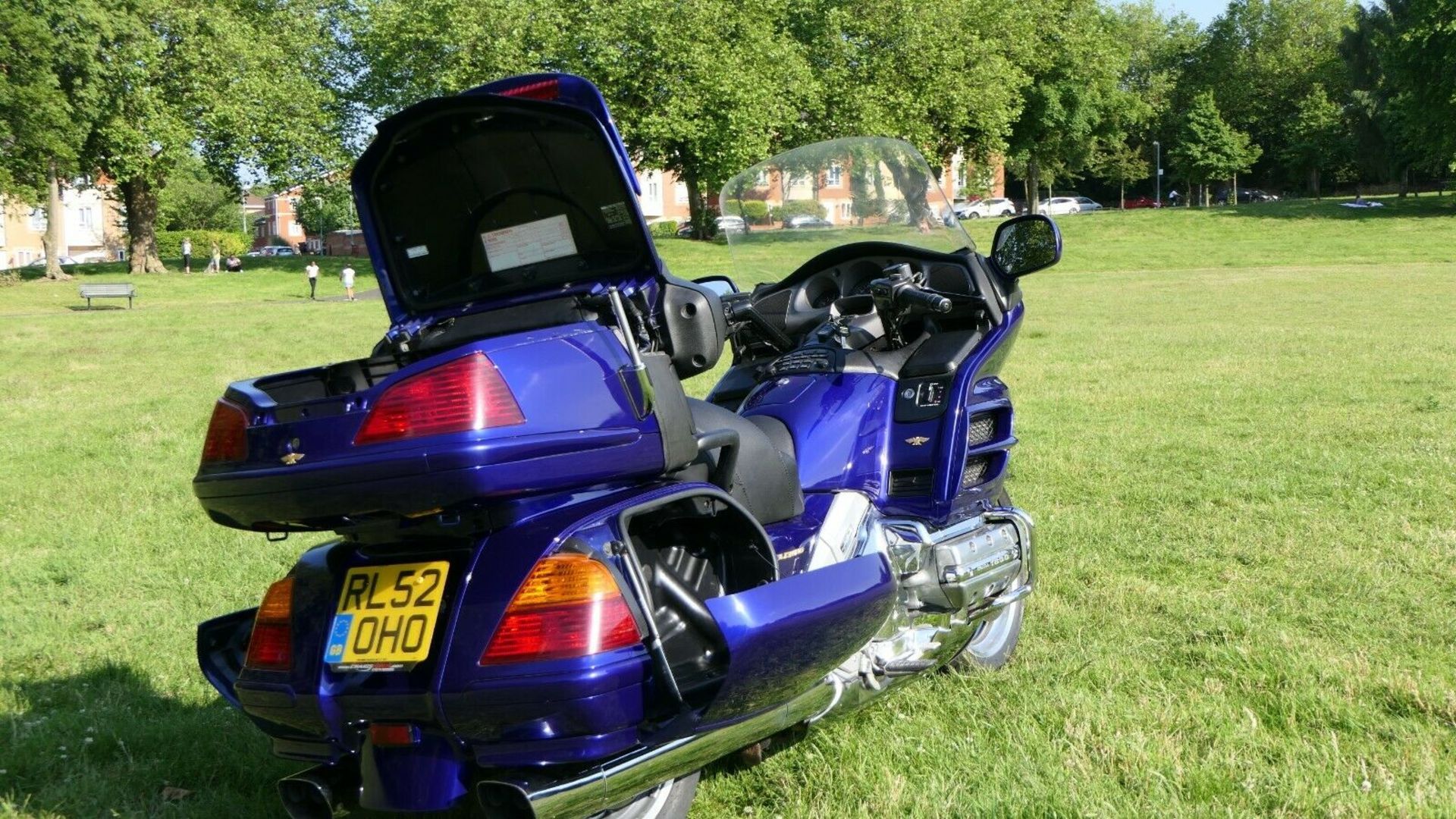 HONDA GL1800 GOLDWING ABS 2003 MOTORCYCLE 51K MILES - EXTRAS, MOT, LOW MILES, FSH, GREAT CONDITION - Image 12 of 12