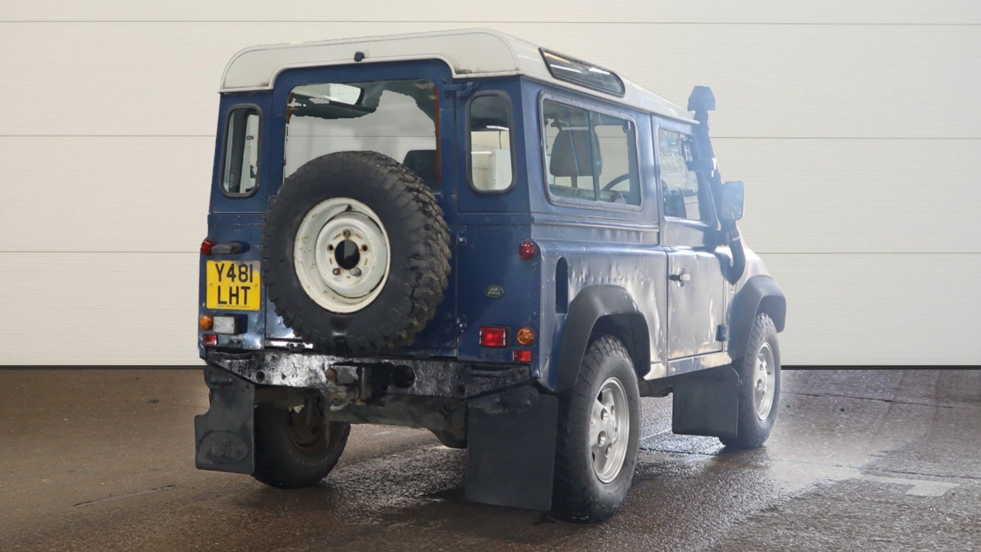 2001/Y REG LAND ROVER DEFENDER 90 TD5 2.5 DIESEL BLUE LIGHT 4X4 UTILITY *NO VAT* - Image 4 of 9