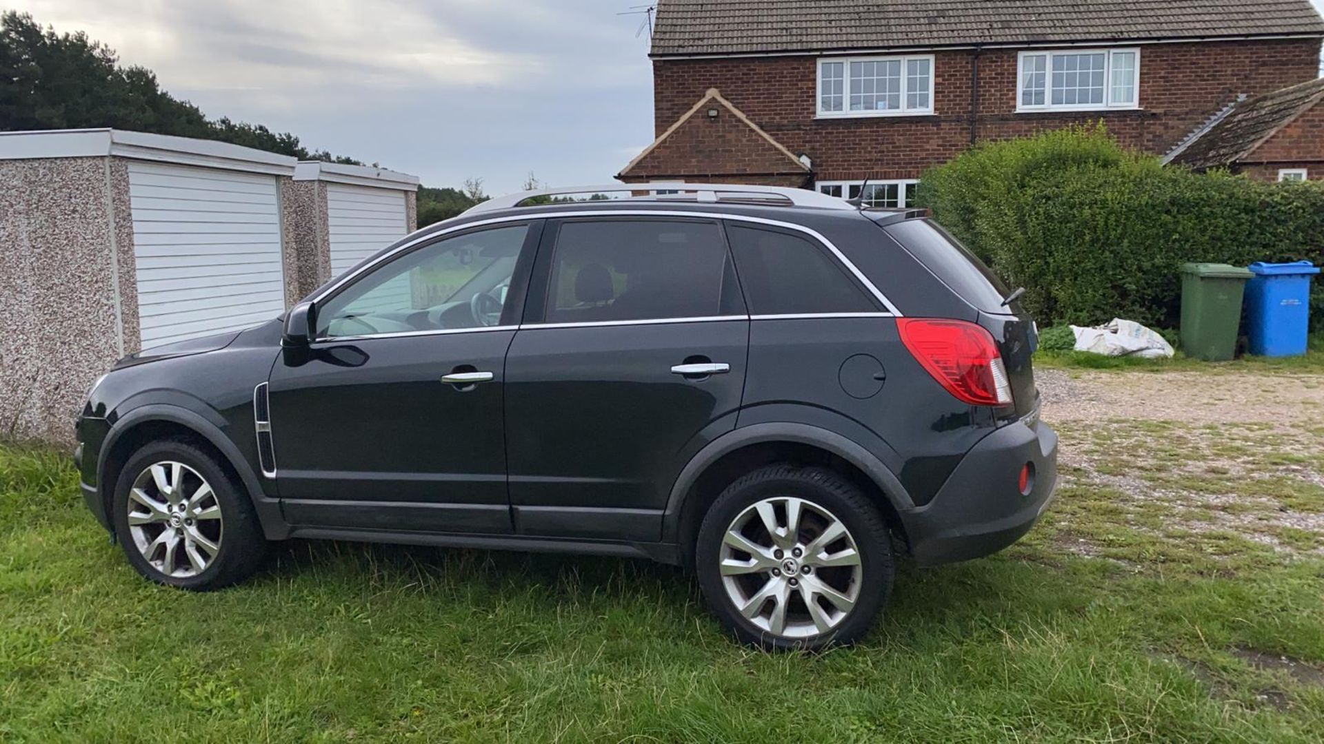 2013/13 REG VAUXHALL ANTARA SE NAV CDTI 2.2 DIESEL BLACK 5 DOOR, SHOWING 2 FORMER KEEPERS *NO VAT* - Image 4 of 13