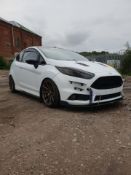 2015/65 REG FORD FIESTA ST-3 TURBO 1.6 PETROL 3 DOOR HATCHBACK, SHOWING 2 FORMER KEEPERS *NO VAT*