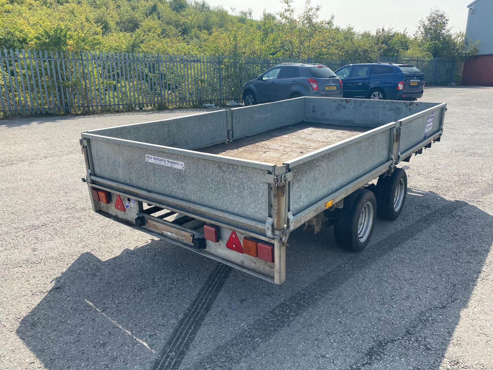 IFOR WILLIAMS LM126 TWIN AXLE TOW-ABLE TRAILER *NO VAT* - Image 3 of 10