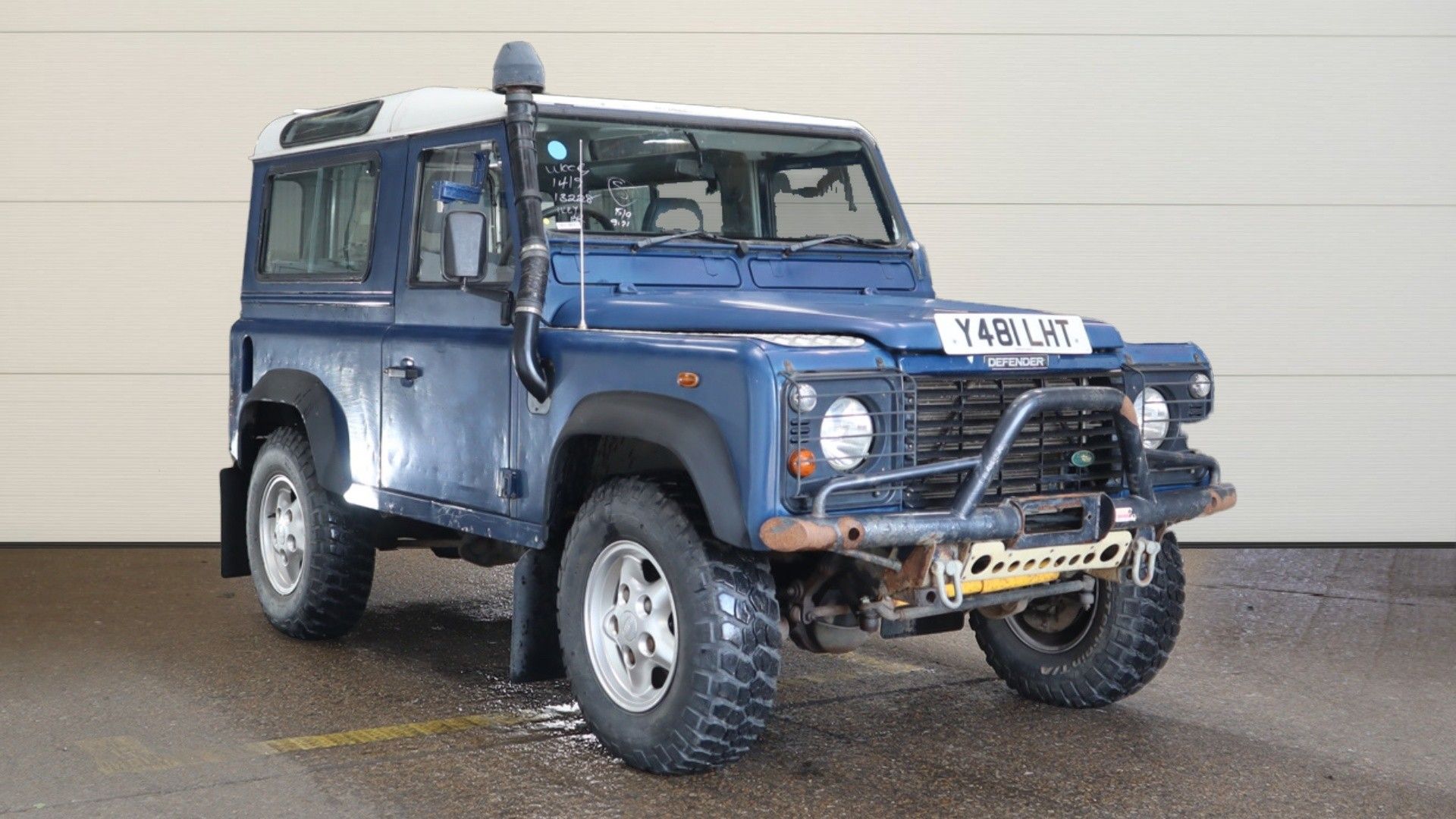 2001/Y REG LAND ROVER DEFENDER 90 TD5 2.5 DIESEL BLUE LIGHT 4X4 UTILITY *NO VAT*