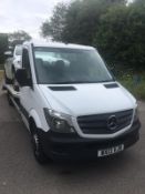 VERY RARE! 2013/13 REG MERCEDES-BENZ SPRINTER 519 CDI 3.0 DIESEL WHITE RECOVERY, (BMW NOT INCLUDED)