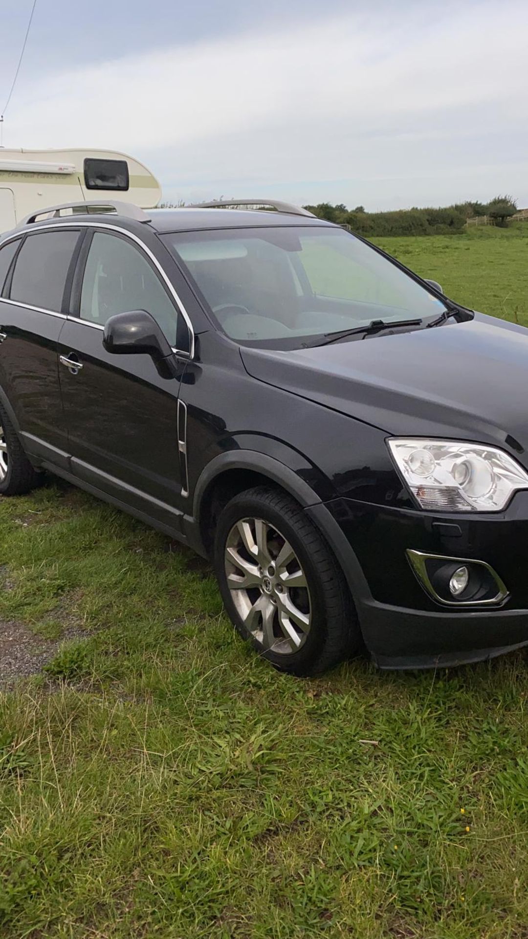 2013/13 REG VAUXHALL ANTARA SE NAV CDTI 2.2 DIESEL BLACK 5 DOOR, SHOWING 2 FORMER KEEPERS *NO VAT*