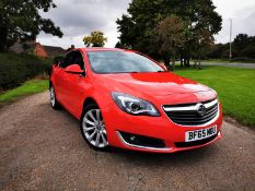 2015/65 REG VAUXHALL INSIGNIA ELITE NAV CDTI ECO 1.6 DIESEL 5DR HATCHBACK, SHOWING 1 FORMER KEEPER