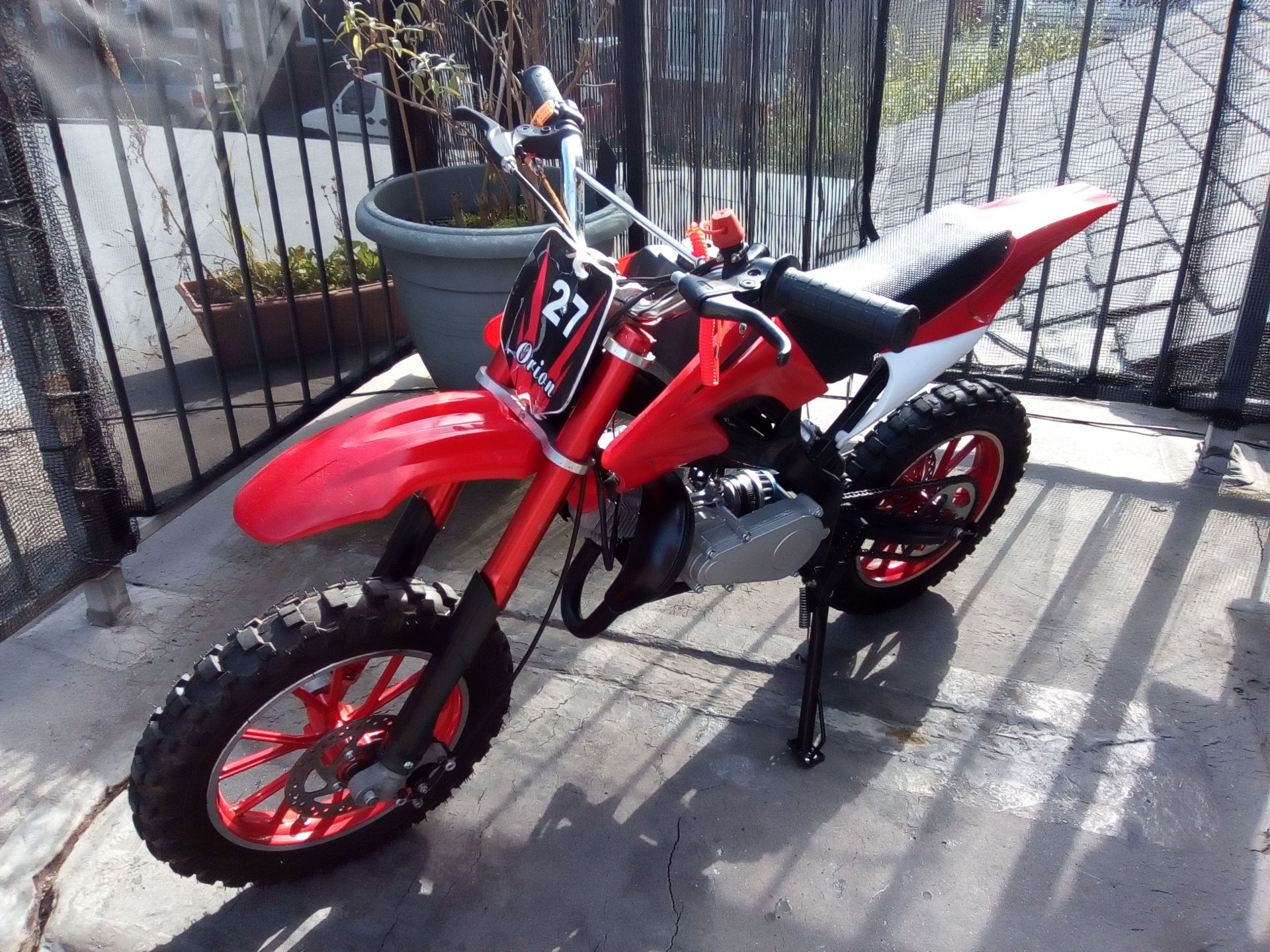 49CC ORION DIRT BIKE *NO VAT* - Image 3 of 3