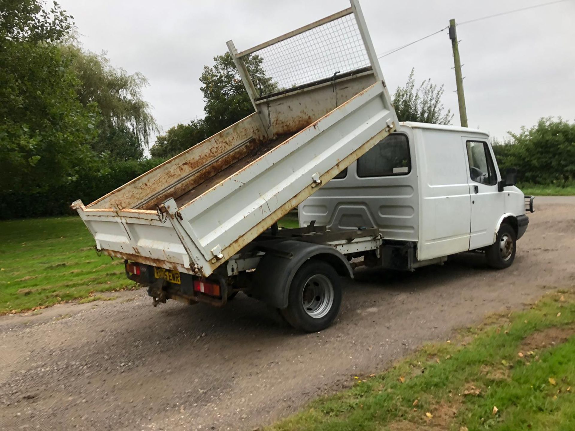 2005/05 REG LDV 400 CONVOY TD LWB 2.4 DIESEL TIPPER 80K MILES, SHOWING 1 FORMER KEEPER *NO VAT* - Image 6 of 12