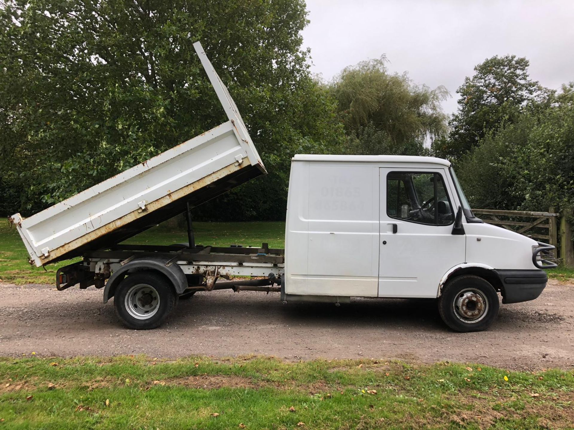 2005/05 REG LDV 400 CONVOY TD LWB 2.4 DIESEL TIPPER 80K MILES, SHOWING 1 FORMER KEEPER *NO VAT* - Image 7 of 12