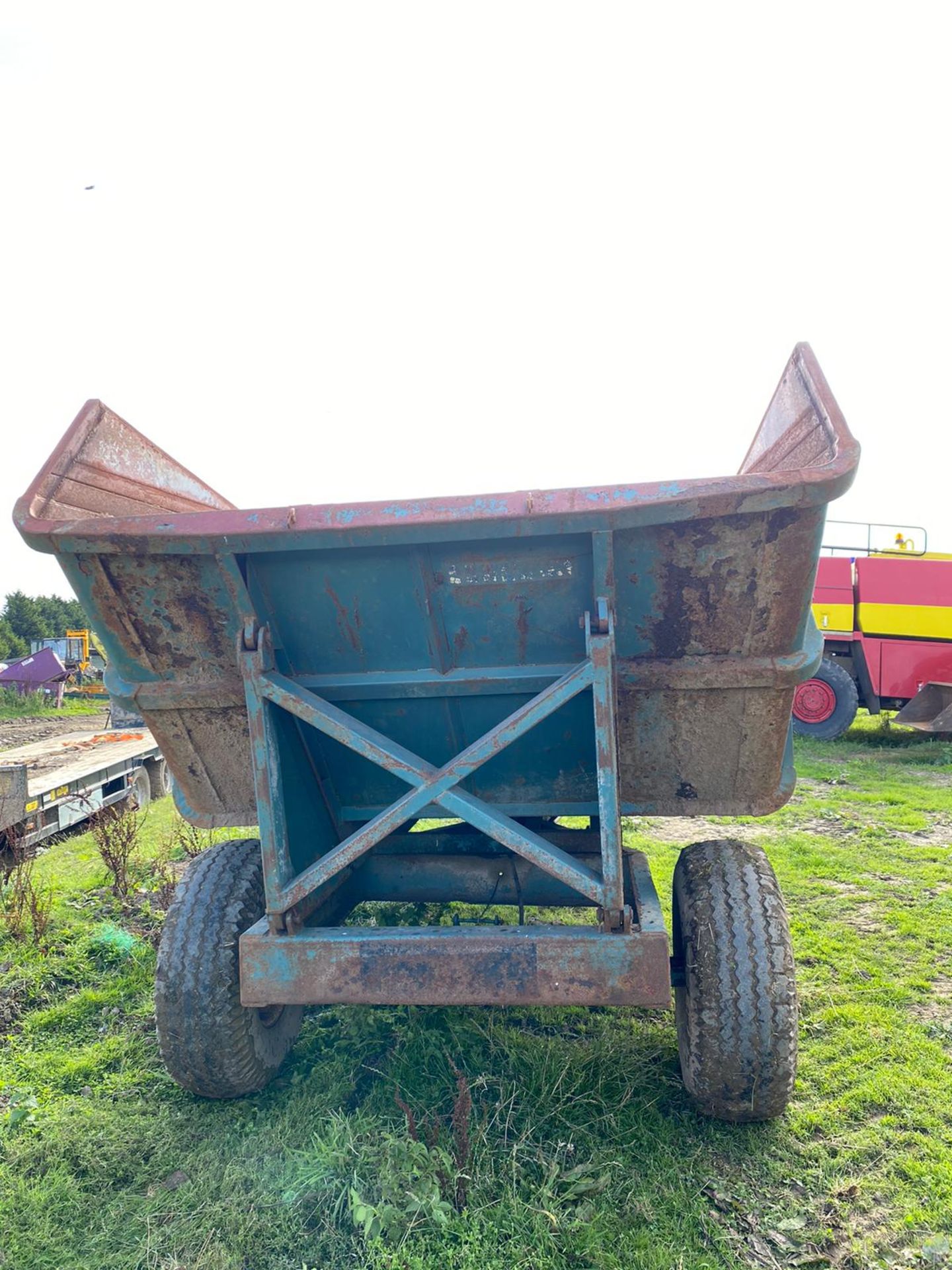 SALOP HI TIP DUMP TRAILER, BRAKES WORK FINE *NO VAT* - Image 5 of 5