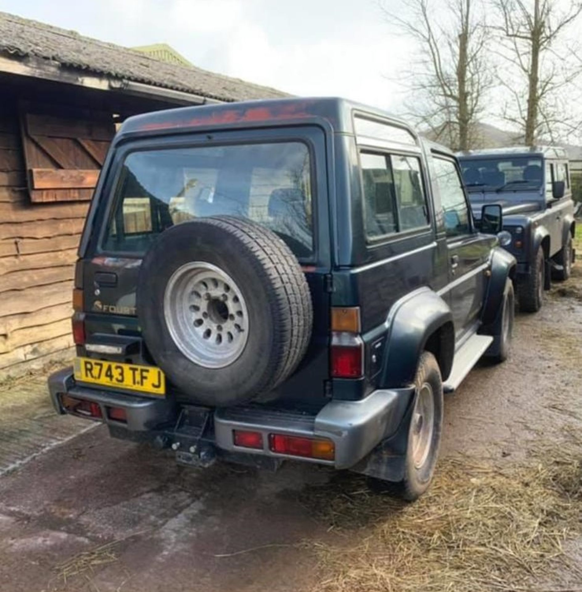 1998/R REG DAIHATSU FOURTRAK INDEPENDENT TDX 7 SEAT 2.8 DIESEL GREEN *NO VAT* - Image 3 of 4