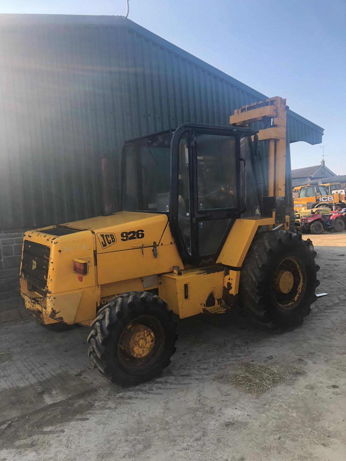 JCB 926 ALL TERRAIN FORKLIFT, RUNS, DRIVES AND LIFTS, SHOWING 2742 HOURS *PLUS VAT* - Bild 5 aus 6