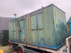 20 X 8 INSULATED STEEL OFFICE UNIT *NO VAT*