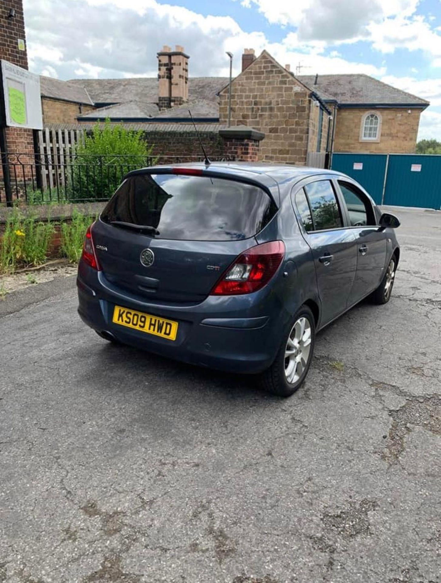 2009/09 REG VAUXHALL CORSA SXI CDTI AIR CONDITIONING BLUE 1.25 DIESEL 5 DOOR HATCHBACK *NO VAT* - Image 4 of 7