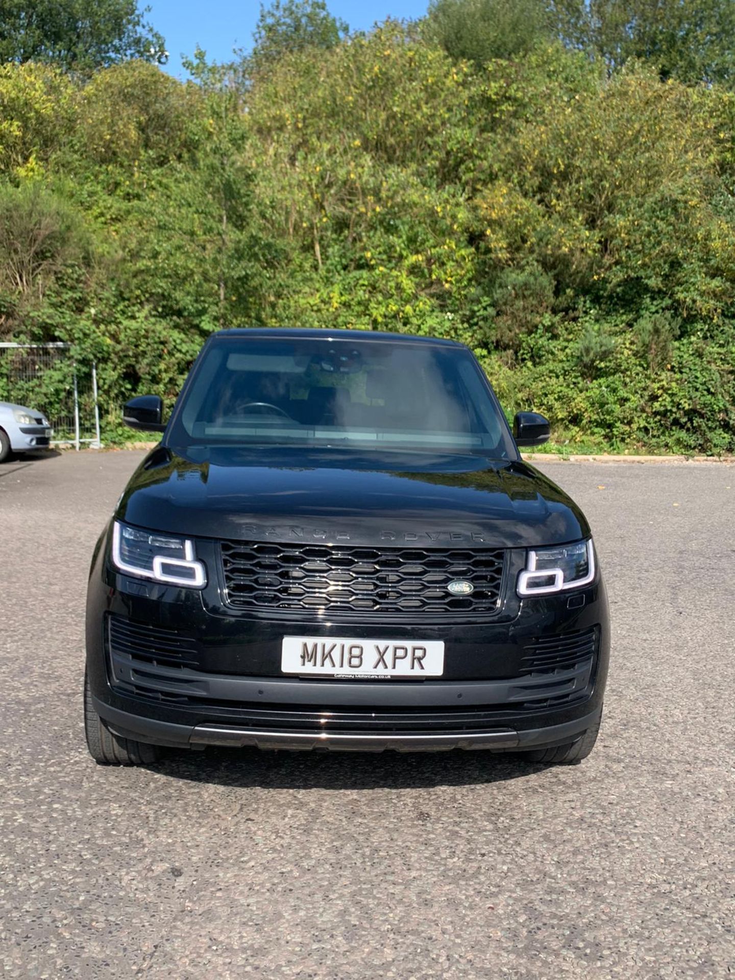 2018/18 REG LAND ROVER RANGE ROVER VOGUE TDV6 3.0 DIESEL AUTO BLACK, SHOWING 1 FORMER KEEPER *NO VAT - Image 2 of 14