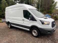 2017/17 REG FORD TRANSIT 350 2.0 DIESEL WHITE PANEL VAN, SHOWING 0 FORMER KEEPERS *PLUS VAT*