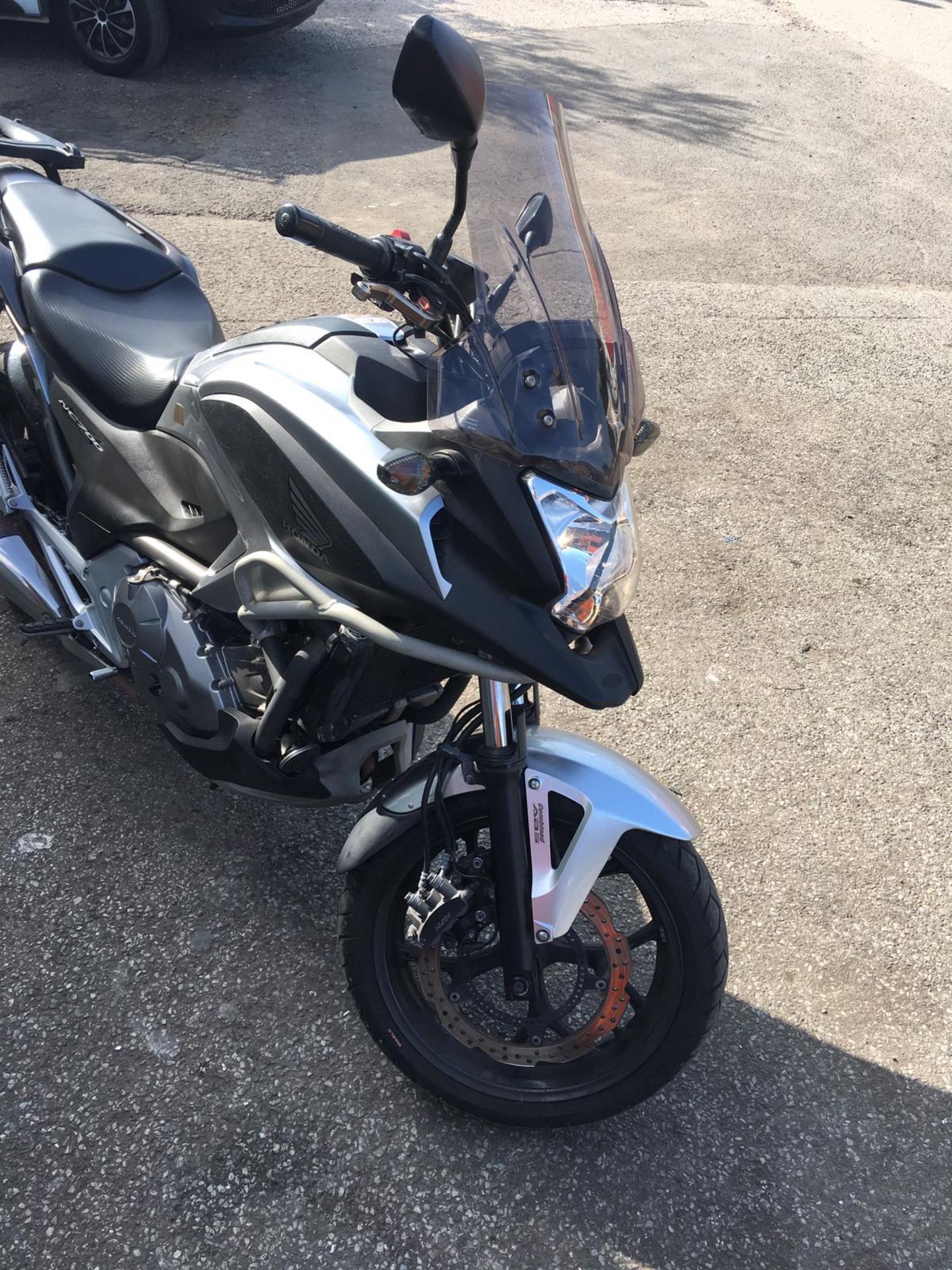 2013/13 REG HONDA NC 700 XA-C PETROL SILVER MOTORCYCLE / MOTORBIKE, SHOWING 2 FORMER KEEPERS *NO VAT - Bild 4 aus 18