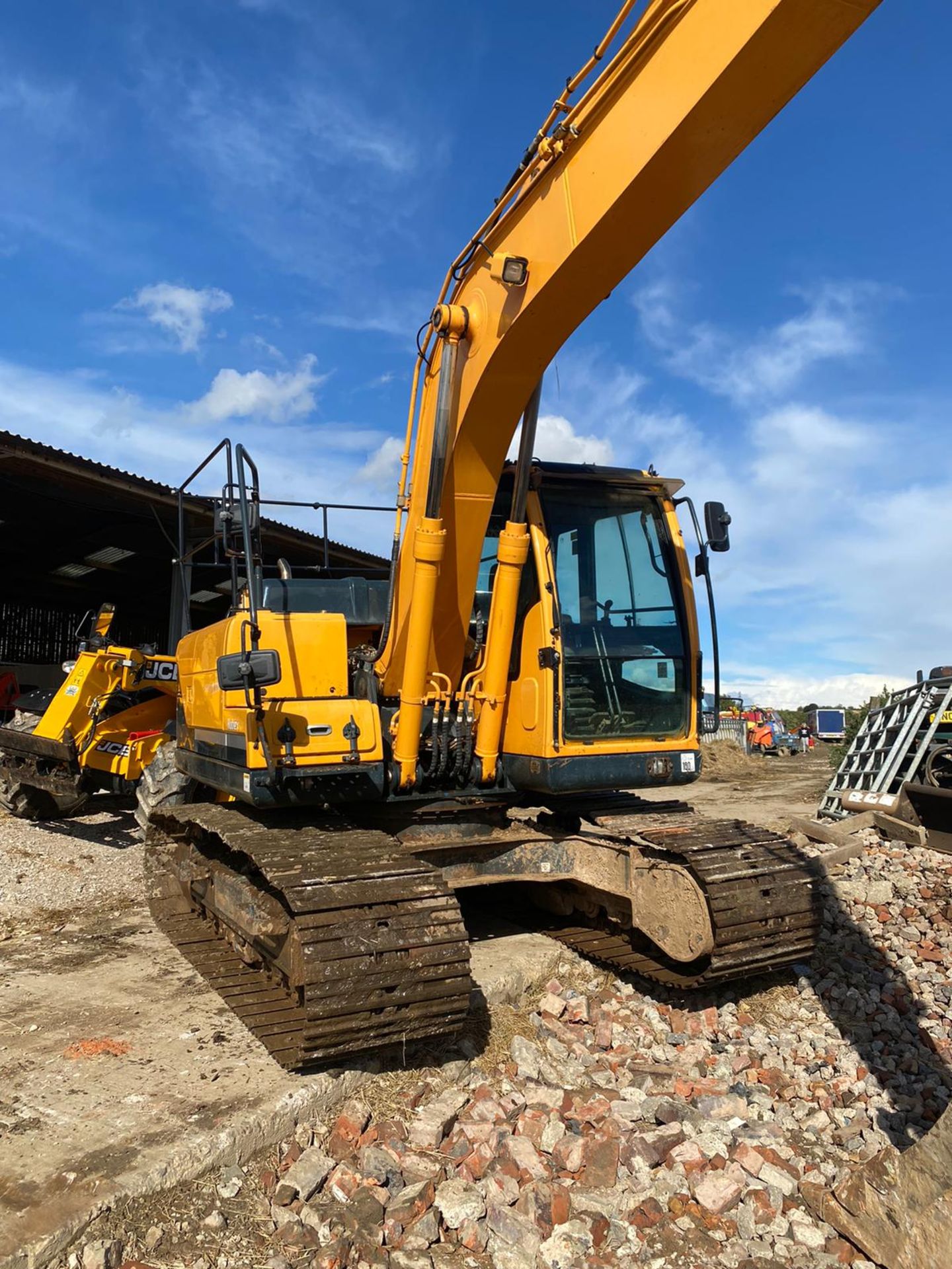 2015 HYUNDAI ROBEX 140LC-9A 14 TON TRACKED CRAWLER DIGGER / EXCAVATOR, CLEAN MACHINE *PLUS VAT* - Bild 2 aus 9