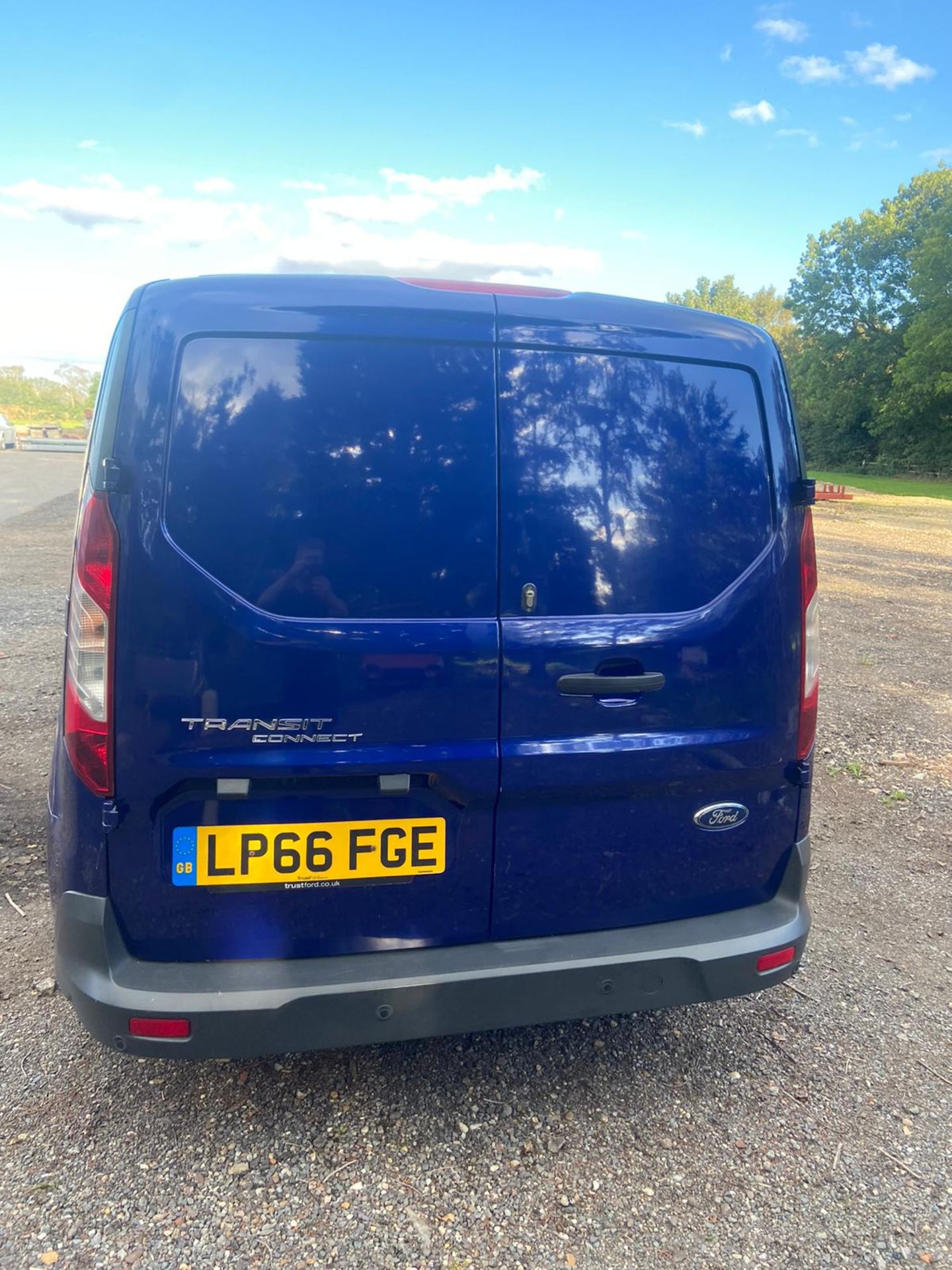 2016/66 REG FORD TRANSIT CONNECT 230 1.5 DIESEL BLUE PANEL VAN, SHOWING 0 FORMER KEEPERS *PLUS VAT* - Image 5 of 10