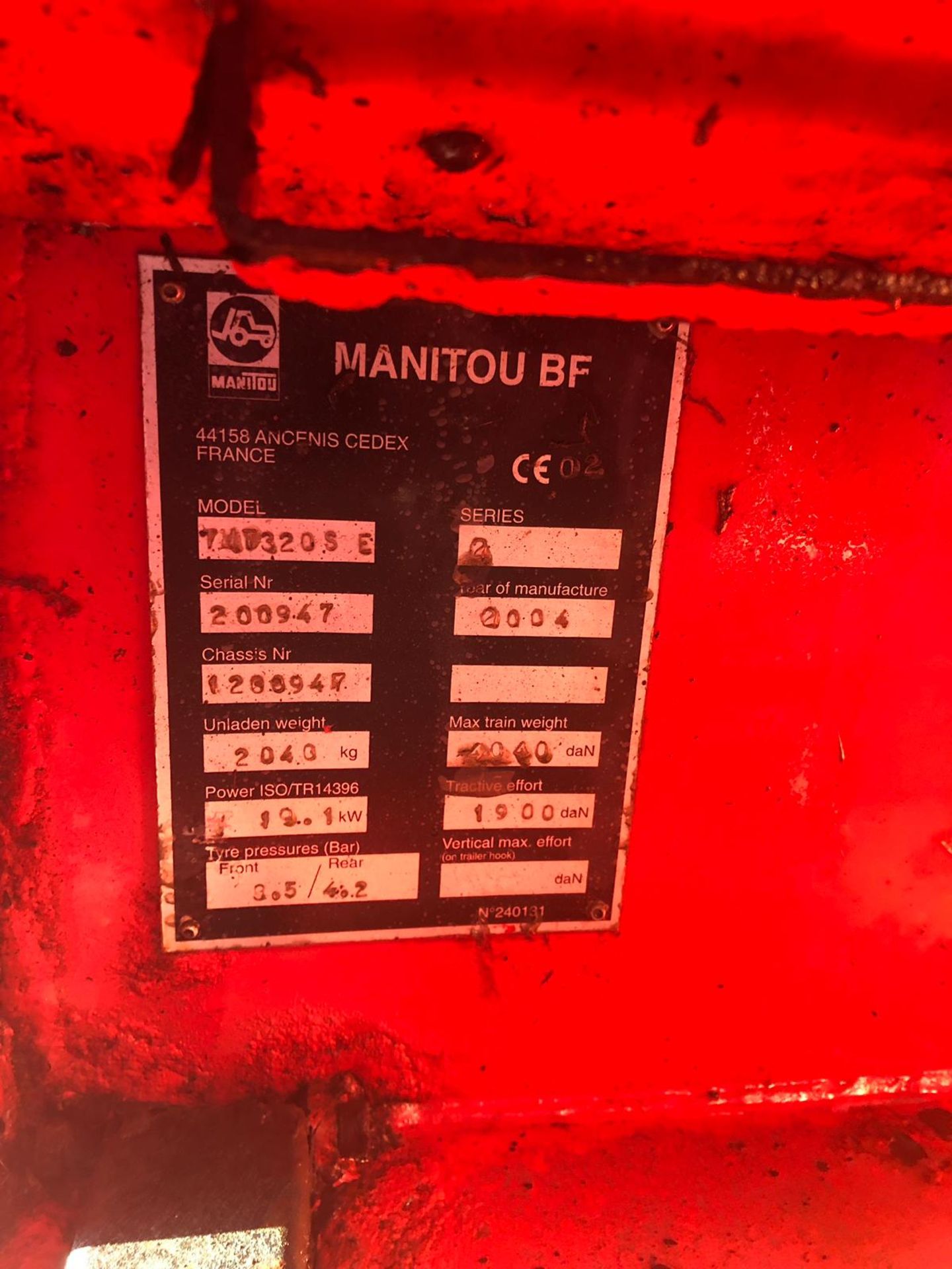 2004 MANITOU TMT 320S MOFFET MOUNTY TRUCK MOUNTED FORKLIFT TELEHANDLER *PLUS VAT* - Image 15 of 15