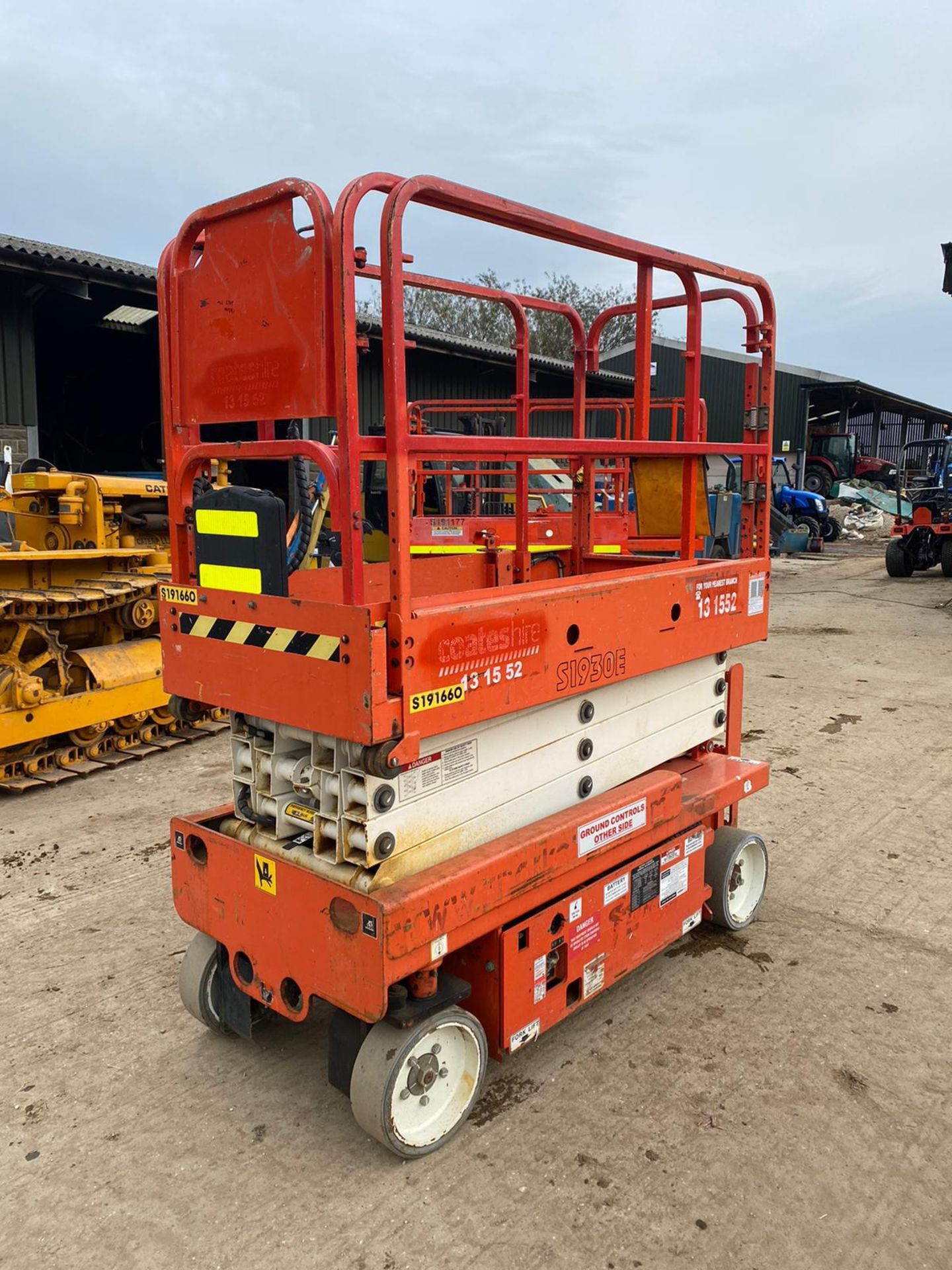 2010 SNORKEL S1930E SCISSOR LIFT, RUNS, DRIVES AND LIFTS *PLUS VAT* - Image 5 of 5