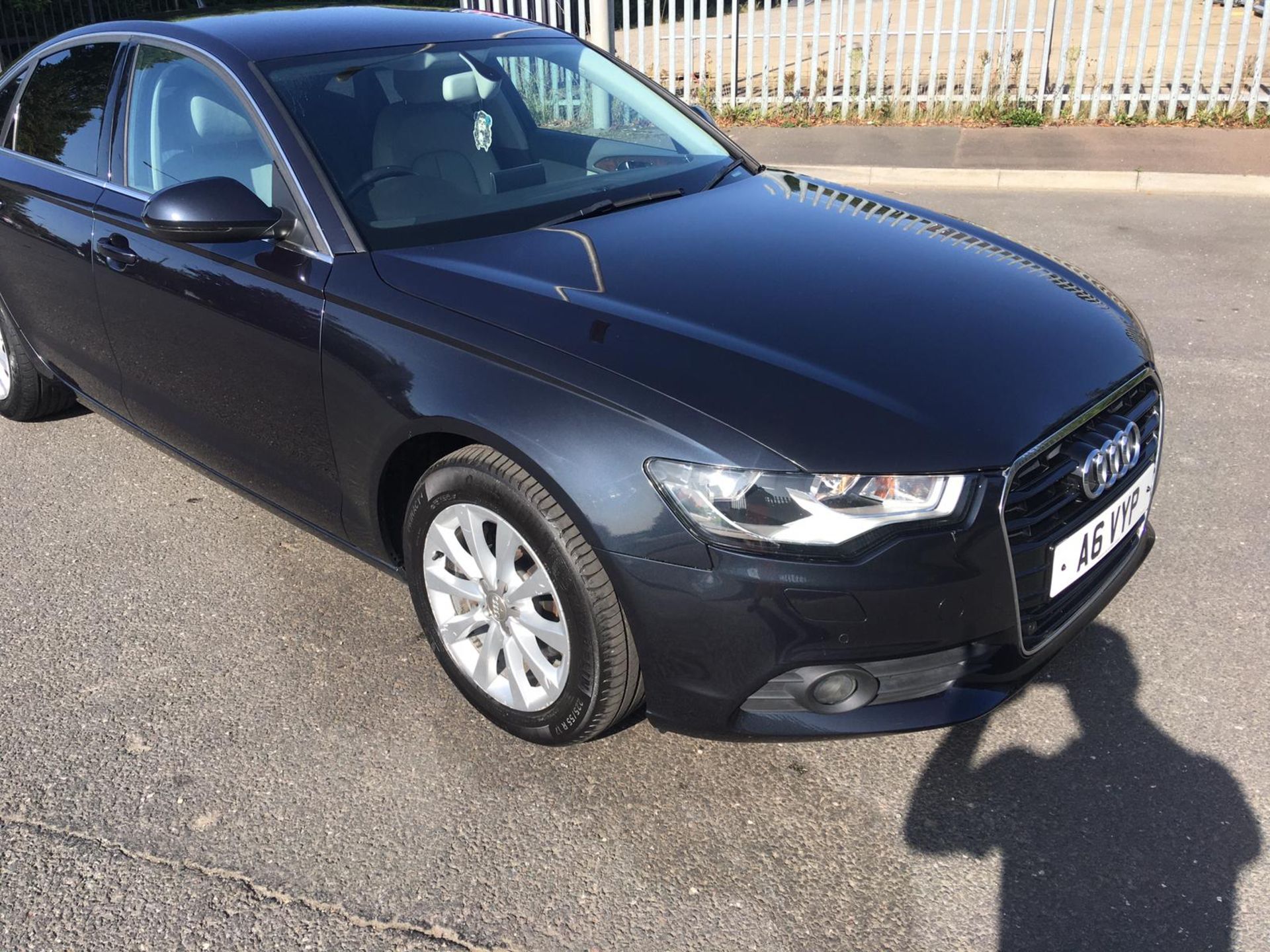 2014/64 REG AUDI A6 SE TDI CVT 3.0 DIESEL BLUE 4 DOOR SALOON, SHOWING 1 FORMER KEEPER *NO VAT*