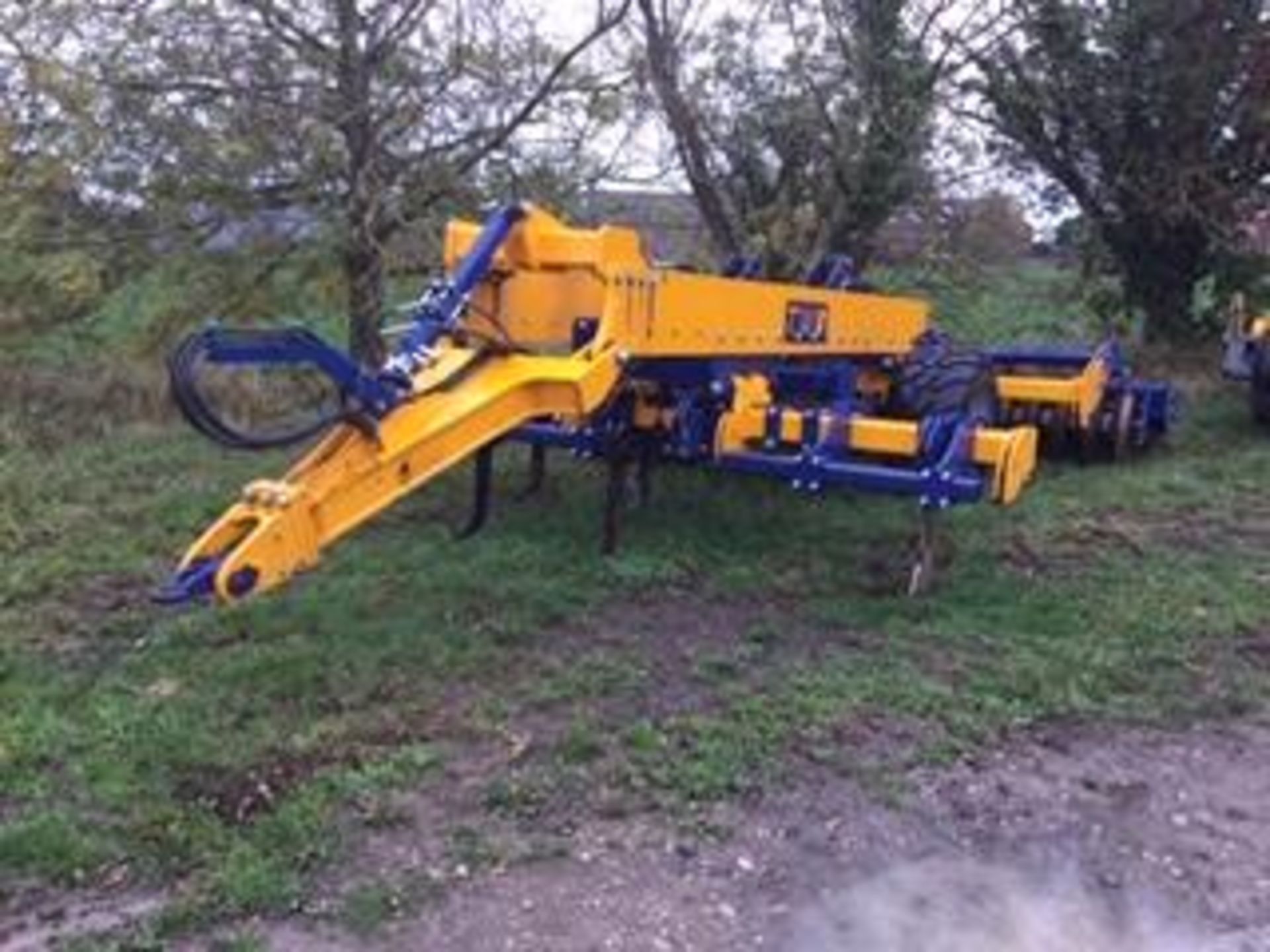 2015 TWB 4M TRAILED SUBSOILER, HYDRAULIC FOLDING, FRONT CUTTING DISCS, DOUBLE DD REAR PACKER