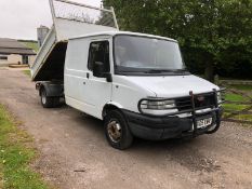 2005/05 REG LDV 400 CONVOY TD LWB 2.4 DIESEL TIPPER 80K MILES, SHOWING 1 FORMER KEEPER *NO VAT*