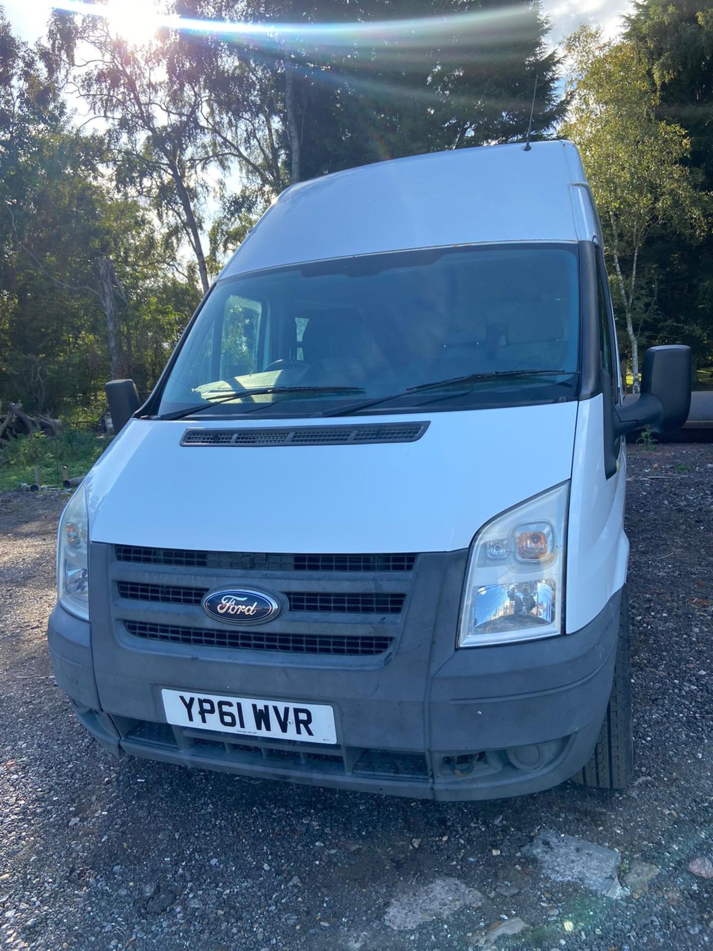 2011/61 REG FORD TRANSIT 100 T350L RWD 2.4 DIESEL WELFARE PANEL VAN, SHOWING 1 FORMER KEEPER - Image 2 of 13