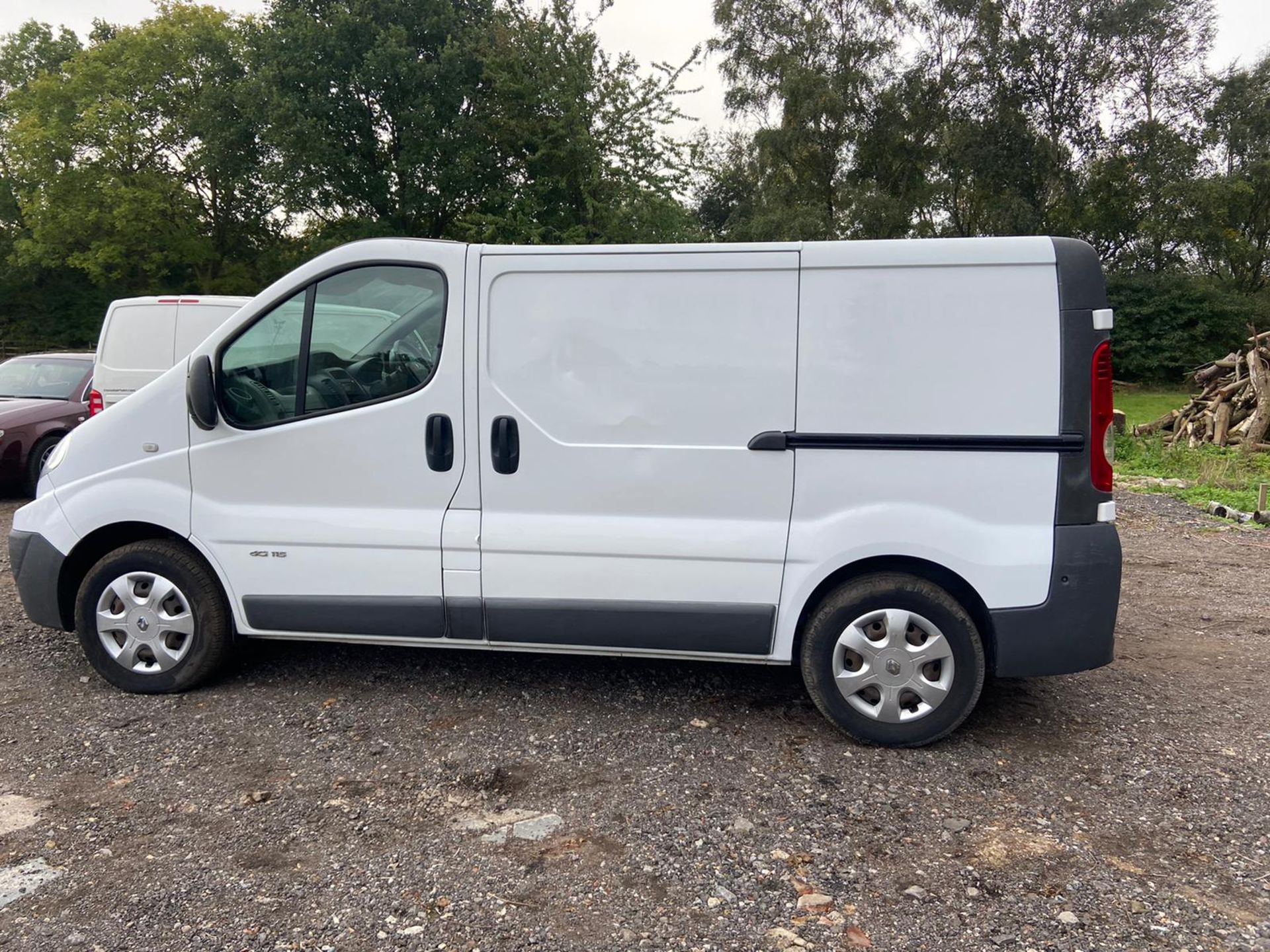 2013/13 REG RENAULT TRAFIC SL29 DCI 2.0 DIESEL WHITE PANEL VAN, SHOWING 1 FORMER KEEPER *NO VAT* - Bild 4 aus 10