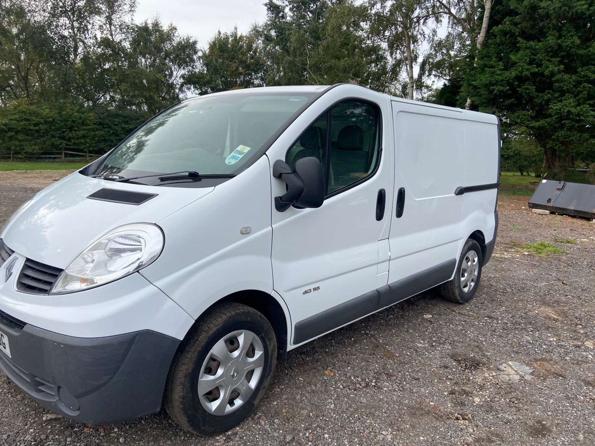 2013/13 REG RENAULT TRAFIC SL29 DCI 2.0 DIESEL WHITE PANEL VAN, SHOWING 1 FORMER KEEPER *NO VAT* - Bild 3 aus 10