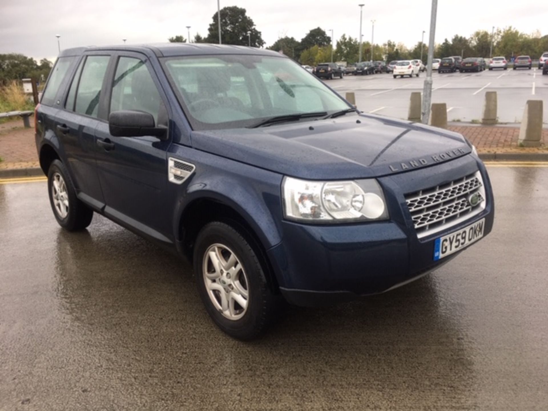 2009/59 REG LAND ROVER FREELANDER S TD4 E 2.2 DIESEL BLUE, SHOWING 2 FORMER KEEPERS *NO VAT*