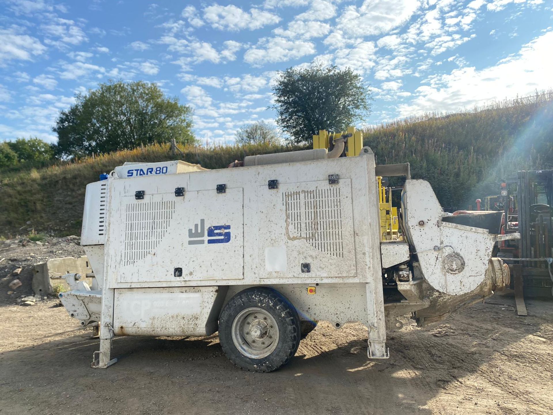 ULTRANAZZ STAR SCH 80C CONCRETE PUMP, YEAR 2016, RUNS, WORKS AND PUMPS *PLUS VAT* - Image 2 of 10